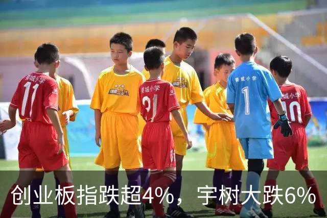 创业板指跌超4%，宇树大跌6%