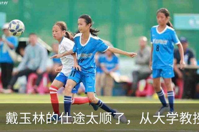 戴玉林的仕途太顺了，从大学教授到厅级干部，他只用了三年