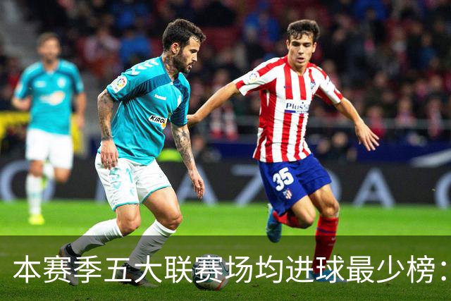 本赛季五大联赛场均进球最少榜：考文垂0.2球居首，热刺0.4球次席