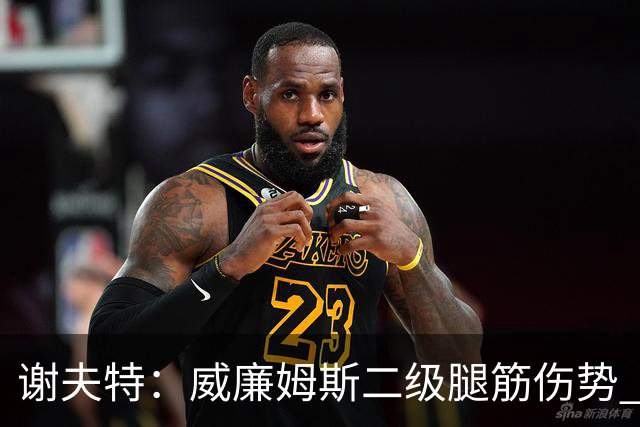 谢夫特：威廉姆斯二级腿筋伤势 预计缺席三到四周