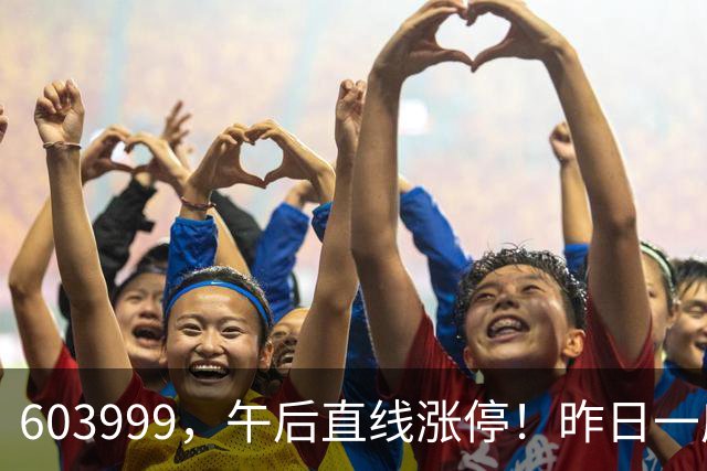 603999，午后直线涨停！昨日一度跌停